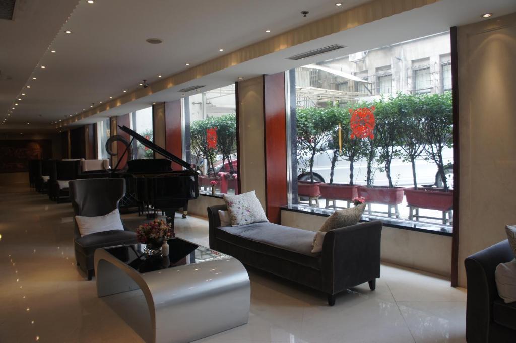 Shanghai Baron Business Bund Hotel Quarto foto